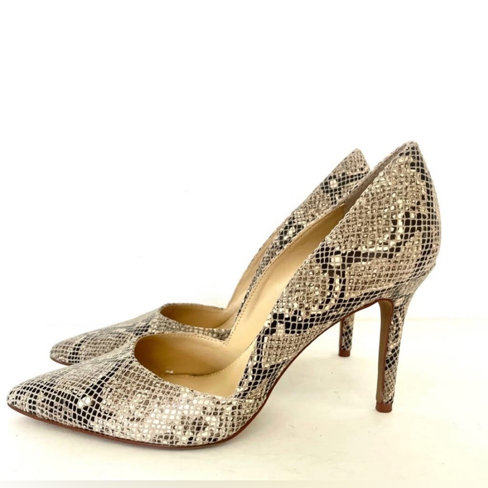 Vince canuto snakeskin pumps size 6M